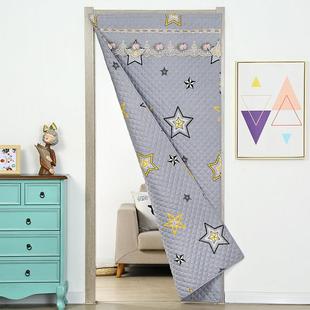 冬季棉门帘保暖防风挡风门帘室内室外加厚家用隔断帘子2024年新款