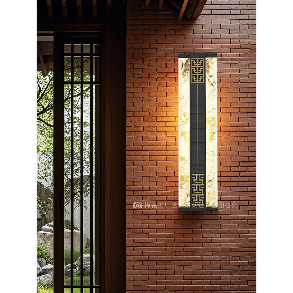 室外墙灯防水别墅庭院灯栅栏外墙走廊通道花园露台门两侧柱灯