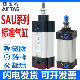 亚德客标准气缸SAU32 100X125X50X75X150X200X500S