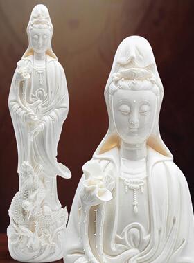 德化滴水观音佛像家装白瓷饰品家装饰品礼品工艺品
