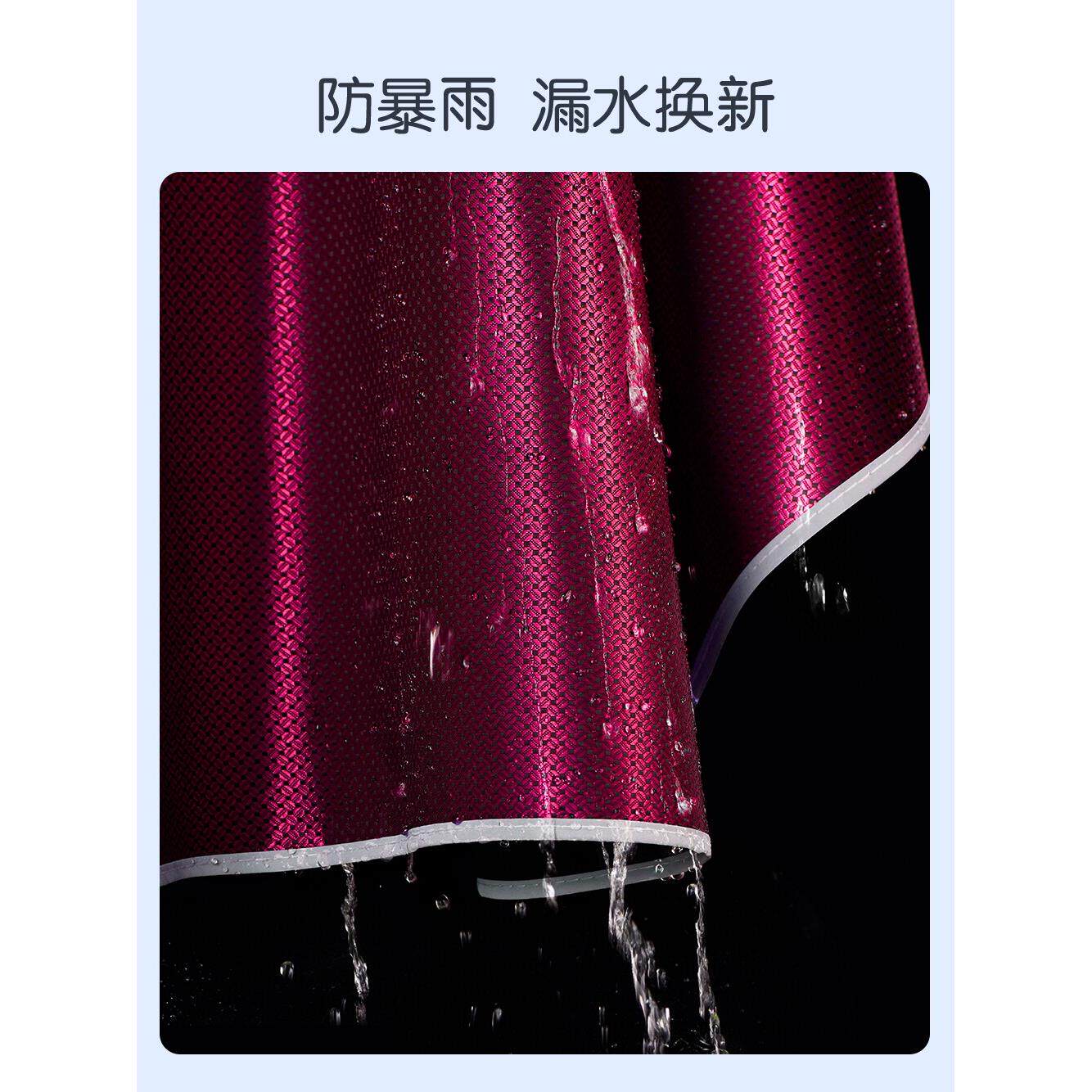 前置亲子母子款双人三人雨衣加厚加大摩托电瓶电动车防暴雨雨披
