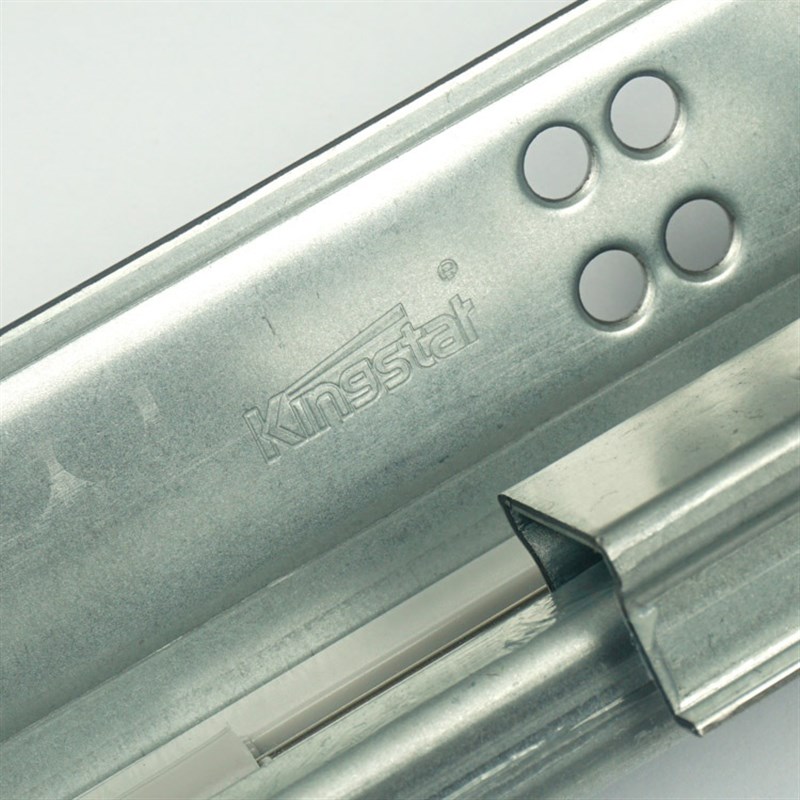 二节托底缓冲导轨加厚两节隐藏阻尼滑轨托底抽屉底装轨道箱装