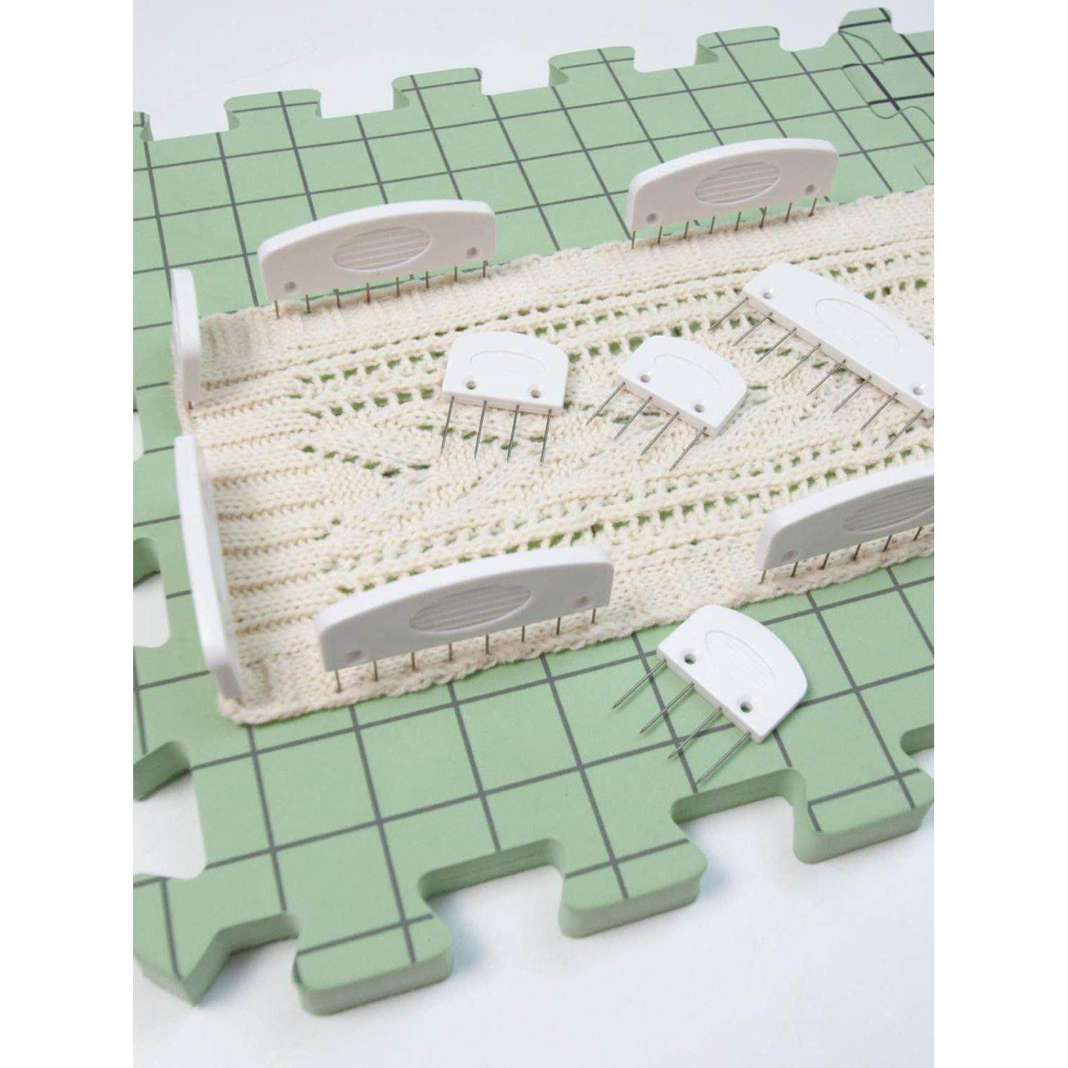 披肩毛衣手工DIY编织固定针排针固定定型工具围巾固定梳毛线定位