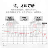 DUNU达音科TITAN S2有线耳机HiFi发烧入耳耳塞titans2泰坦s2二代