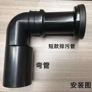 水箱马桶配件挂墙后排墙排马桶冲水管进水管排水直管排污管 隐藏式