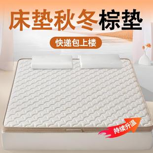 床垫秋冬棕垫家用天然粽榈乳胶10公分偏硬护脊腰定制1米5儿童折叠