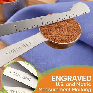 304不锈钢量勺1g2g3g5g4g克勺咖啡婴儿米粉克数勺子15ml定量奶粉