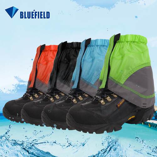 源头厂家 超轻雪套 尼龙防水防沙脚套 短款腿套户外徒步脚套