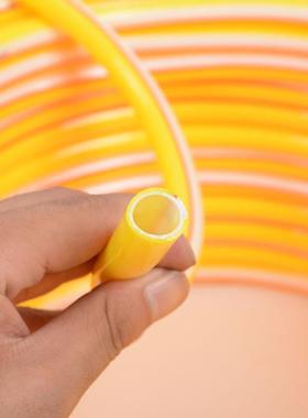 水管 防爆耐腐蚀PVC洗车水管园林花园亮黄色软管花园水管