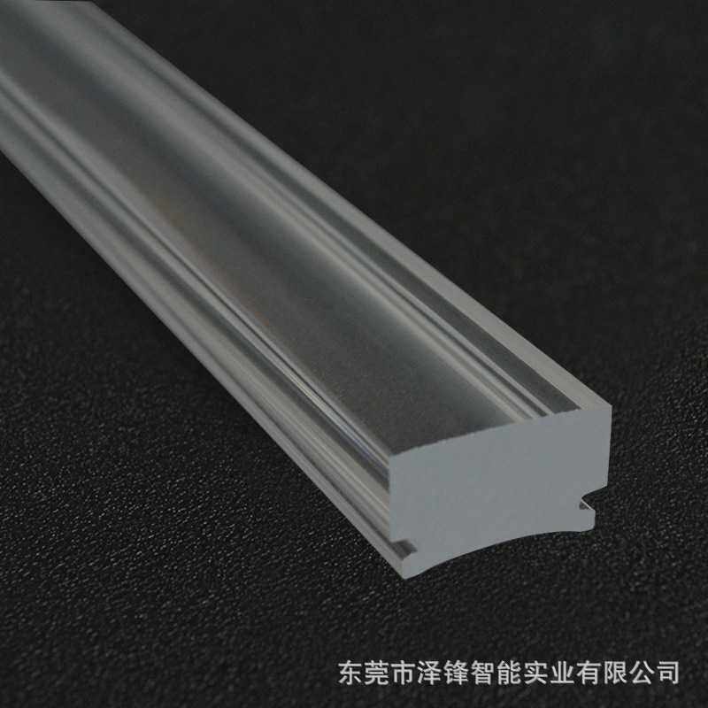 【尺寸26x14mm】高透有机玻璃方棒 异形亚克力挤出 透明亚克力棒