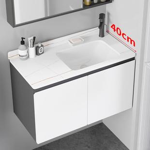 洗脸盆柜组合 洗手盆小户型迷你简易单盆卫生间洗漱台池家用挂墙式