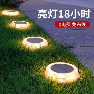 饰地插草坪灯 太阳能户外地埋灯防水花园别墅壁灯景观庭院台阶装
