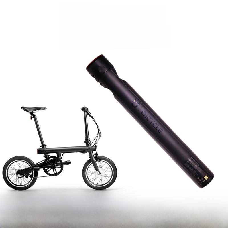 Qicycle电动助力自行车Ef1电池前后轮电机组16英寸条形辐条电机