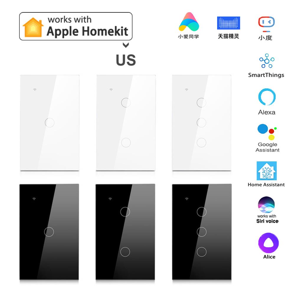 HomeKit开 关美规智能家居MFI认证扫码直联单火零火通用Siri语音