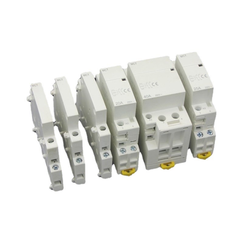ict小型家用接触器2P/16A模数化家用小型交流接触器 BCH8-16A