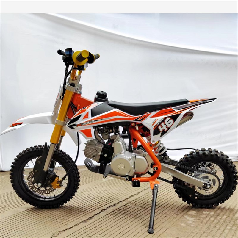 儿童50CC越野摩托车110CC越野摩托车山地越野全地形摩托车小高赛