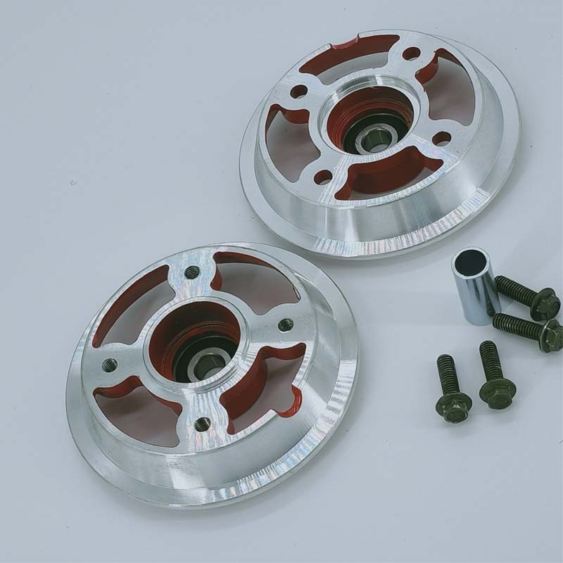 代步电动滑板车8寸空心装充气胎前轮毂200x50踏板车