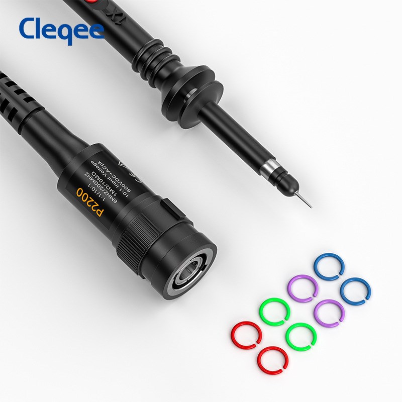 10比1款式P2200 X1/X10 200MHz示波器探头 示波器探棒探极