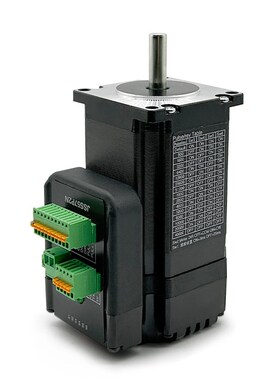 57一体机集成式混合伺服JSS57P2N一体式步进电机2NM力矩