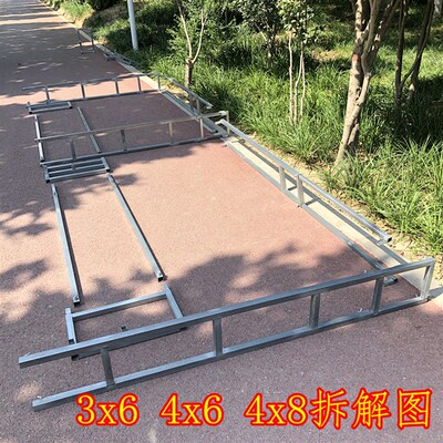 婚庆道具喷绘布背景架户外迎宾广告架子舞台婚礼简易伸缩方管桁架