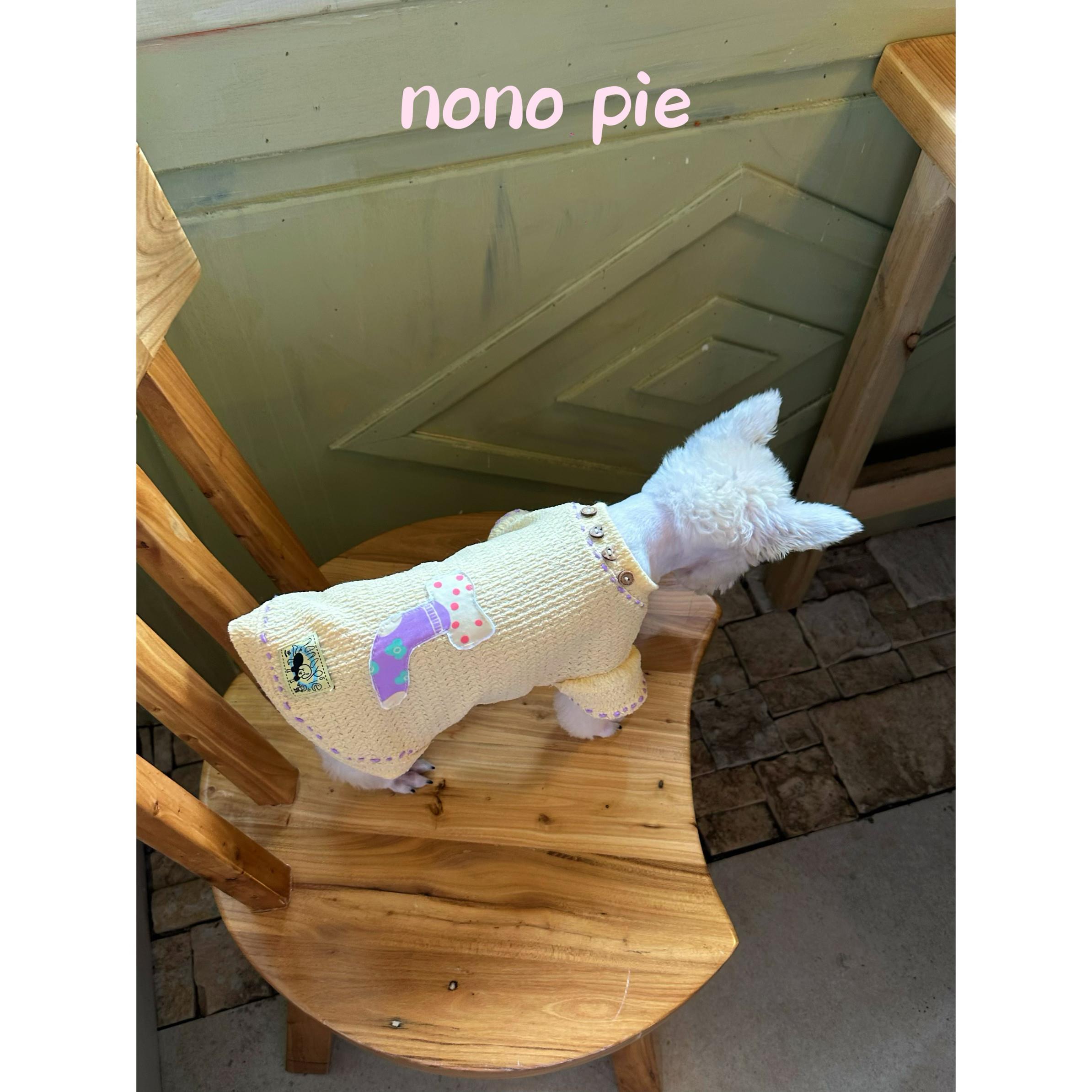 nono pie原创“脚”系列宠物服饰休闲两脚衣腊肠迷你杜宾比熊博美