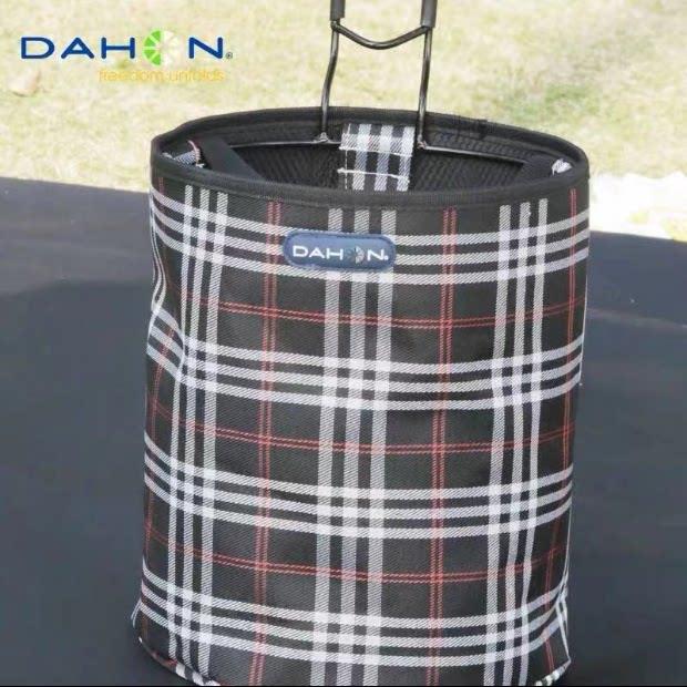大行Dahon折叠自行车车筐 大行折叠车车篮帆布篮车篓车前筐P8前挂