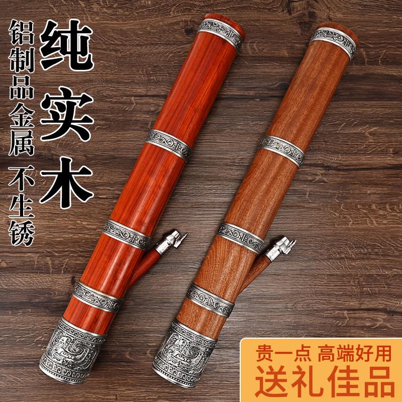 云南水烟筒高档纯实木整木大小号香花梨紫檀木水烟斗水烟袋水烟斗