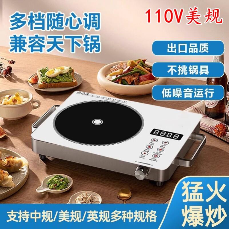 110v电陶炉伏跨境家用大功率煮茶电磁炉多功能出口小家电