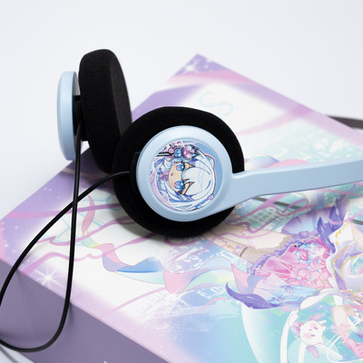 ON-EAR复古轻便头戴式耳机麦克风