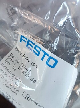 费斯托模块连接线 177673  KMPV-SUB-D-15