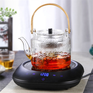 烧茶炉 电陶炉煮茶器家用煮茶炉小型家用电茶炉保温玻璃煮茶壶套装