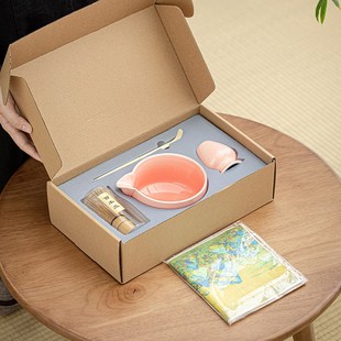 抹茶茶道百本立带嘴茶碗家用整套宋代点茶器抹茶碗茶筅立套装 日式