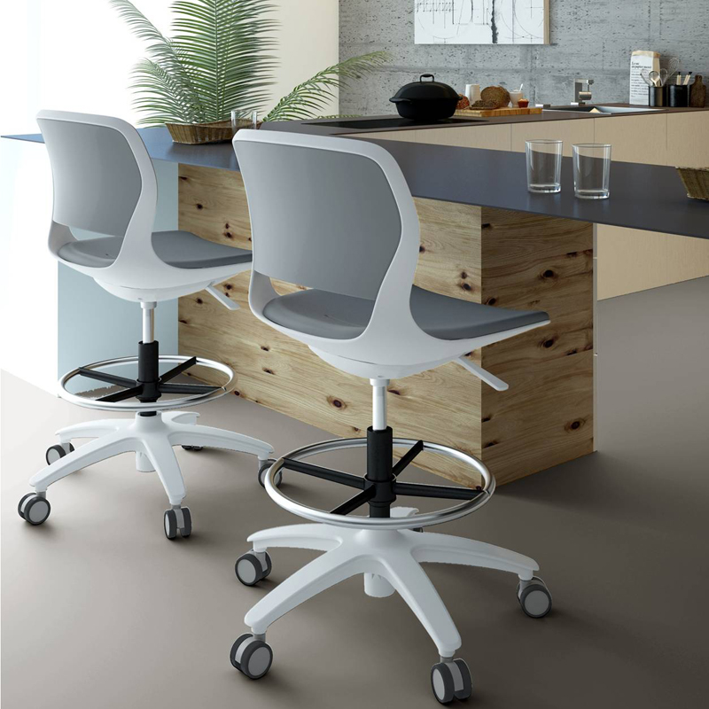 会议椅办公椅子接待椅会客椅培训椅弓形职员椅多功能高脚吧台椅子