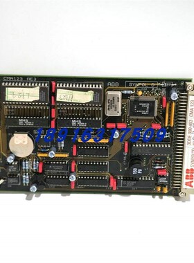 ABB控制板SYNPOL D CMA123 AE3议价