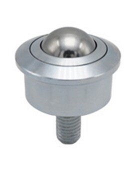 MYF-8/15/20/25/30/45上隆型重载型万向球法兰带螺杆输送钢珠滚轮