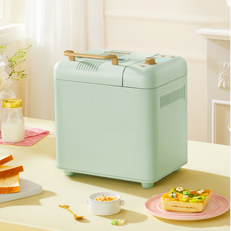 柏翠PE8899家用面包机全自动多功能揉面小型和面发酵早餐吐司机