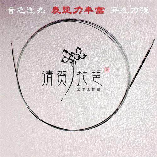 清贺老师琵琶定制钢弦一弦琴弦10根