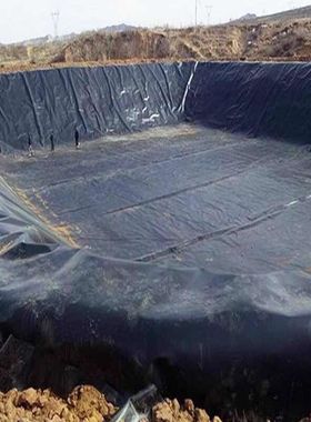 黑色塑料加厚薄膜养殖膜鱼塘专用膜鱼池防水膜藕池防渗膜土工膜
