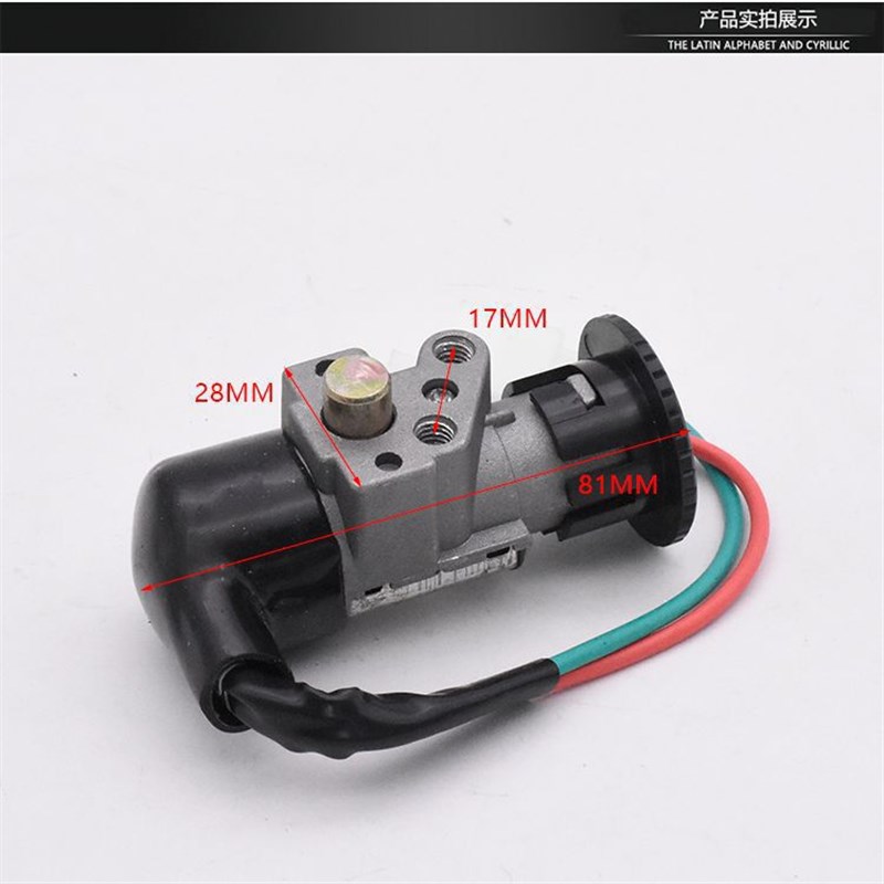 踏板电动车全车套锁世纪凌鹰2线电门锁点L火钥匙开关龙头锁电源锁