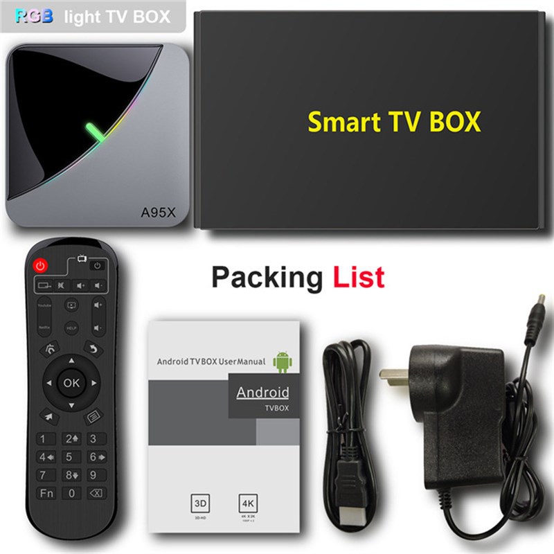A95X F3 AIR 机顶盒 S905X3 4GB+64GB 网络播放器TV BOX 安卓9.0