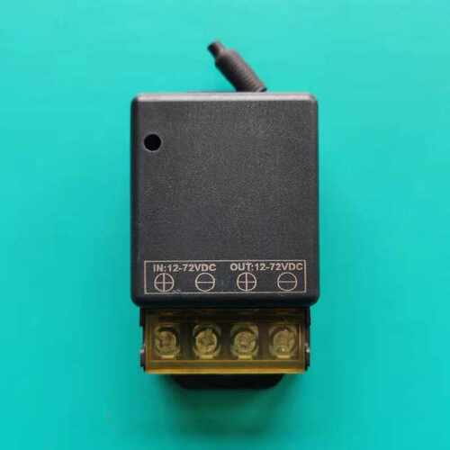 12V-72V直流水泵电机灯具ABS阻燃智能控制器开关无线穿墙远程遥控