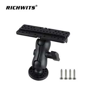 板 GPS支架预装 旋转鱼探固定支架 ABS塑料游艇寻鱼器支架探鱼器