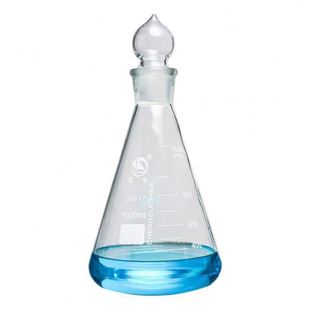 蜀牛具塞三角烧实验室磨口具塞耐温三角烧锥形100ml150ml
