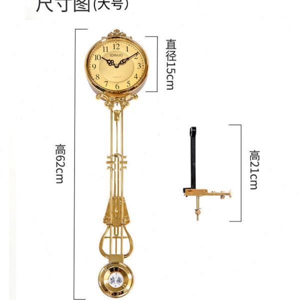 落地钟摆配件欧式客厅摆钟座钟机芯立式摇摆钟表零件女神摆件大钟