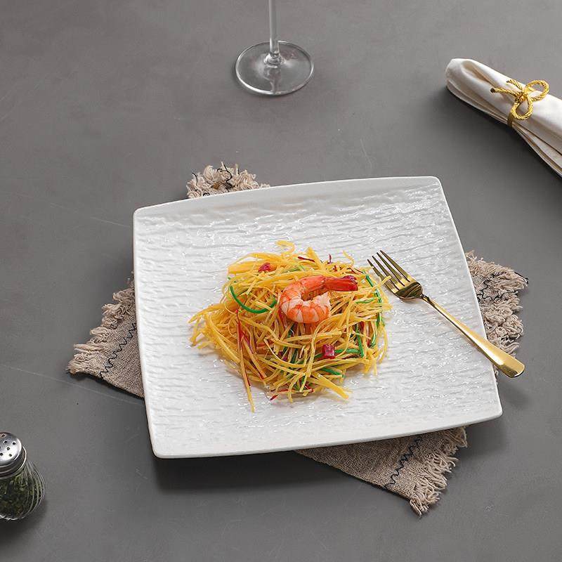 牛排专用餐盘餐具西餐盘白色盘子陶瓷平盘浅盘日式餐盘家用盘子子,餐饮具,盘,淘宝优惠券,粉丝福利购,淘宝优惠卷