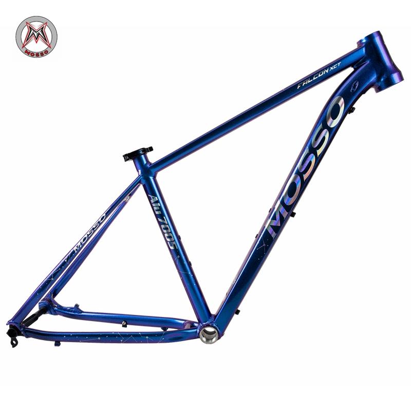 峰大MOSSO 7559XC山地自行车架 27.5寸快拆越野超轻铝合金变色龙