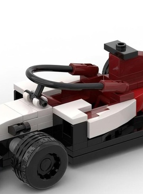 国产积木方程式赛车MOC-63458 阿尔法-罗密欧 C39小颗粒拼插积木