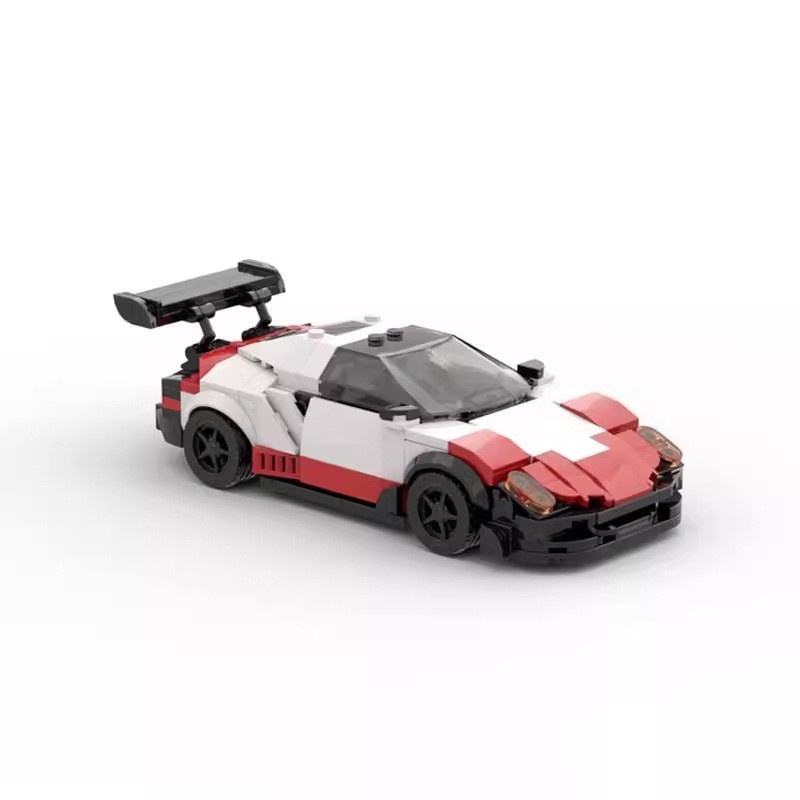 MOC-93310保时捷911 RSR国产积木8格车speed系列男孩拼装积木