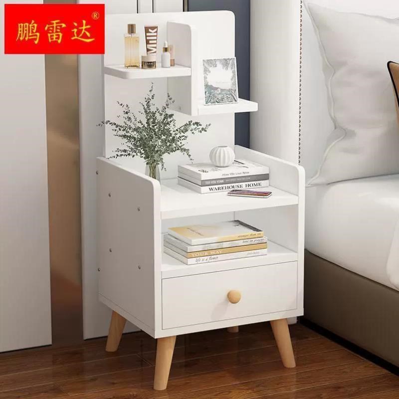 床头柜置物架卧室收纳柜北欧风ins迷你床边小型简易柜子简约现代
