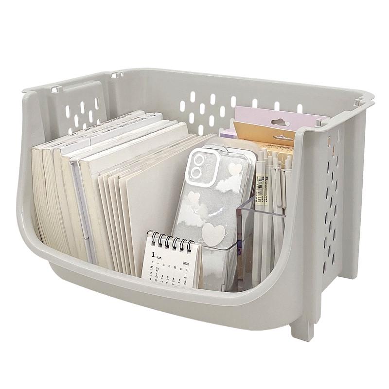 宿舍收纳办公桌下厨房好物落地移动多层小推车置物架is风纯白色